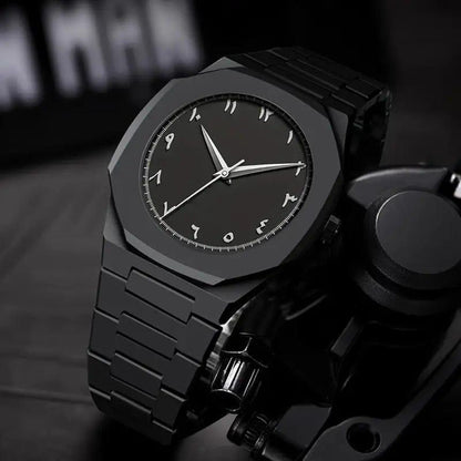 Men Aluminium chain watch