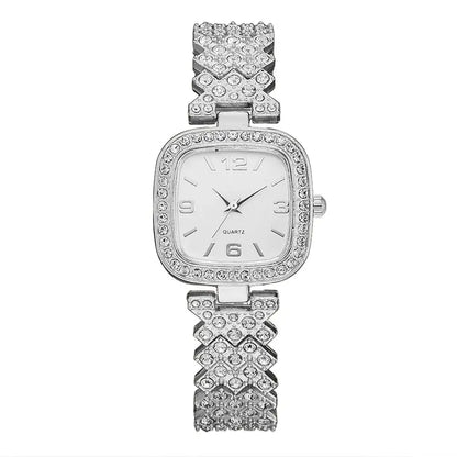 Rose gold women watch