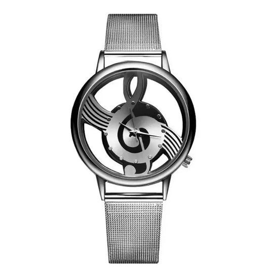 Stell band hollow music couple watches