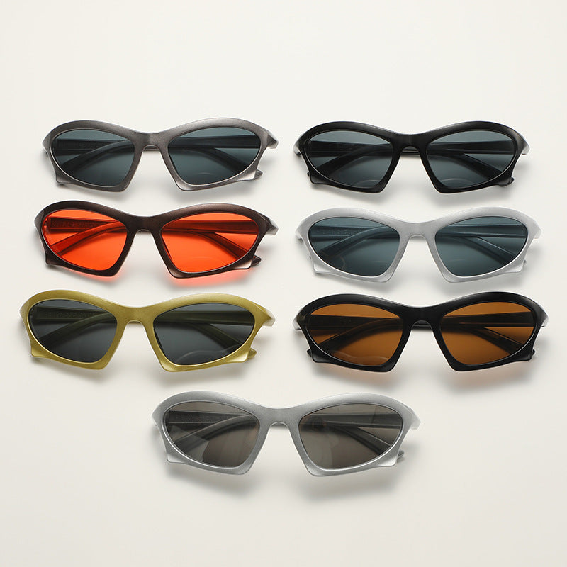 Silver frameUV protection glasses