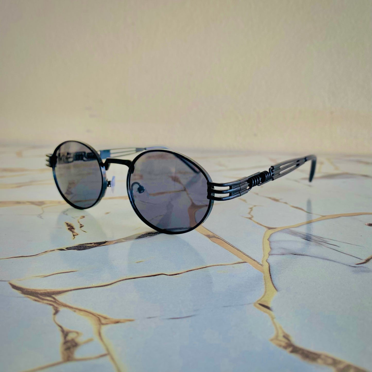 Metal Fram Black Glasses
