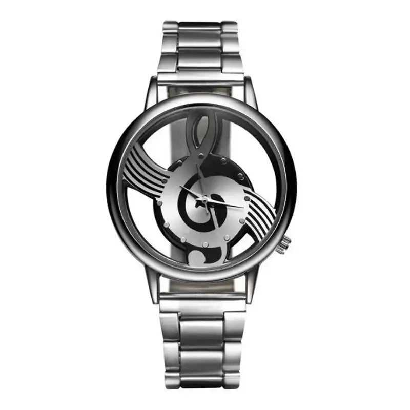 Stell band hollow music couple watches