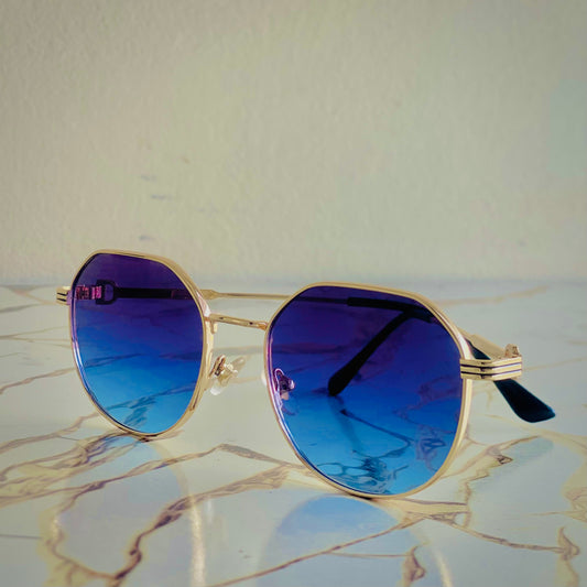 2 Metal frame Glasses