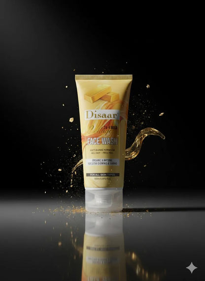 Disaar 24k gold facewash 150ml