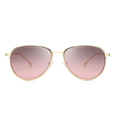 Women’s sunglasses gold fram