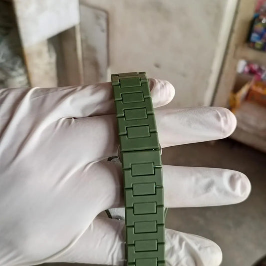 Olive Green carbon fibre tactical watch
