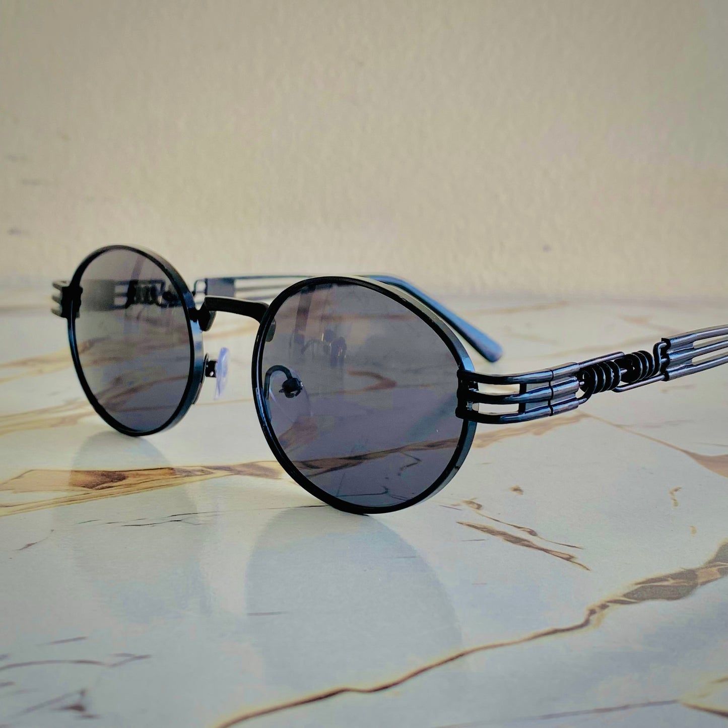 Metal Fram Black Glasses